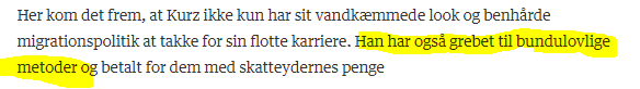 Eksempler fra Berlingske Tidendes artikel