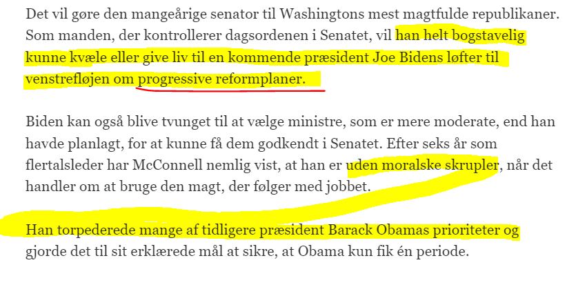 JP Mcconnell Umoralsk mod venstreorienteret politik